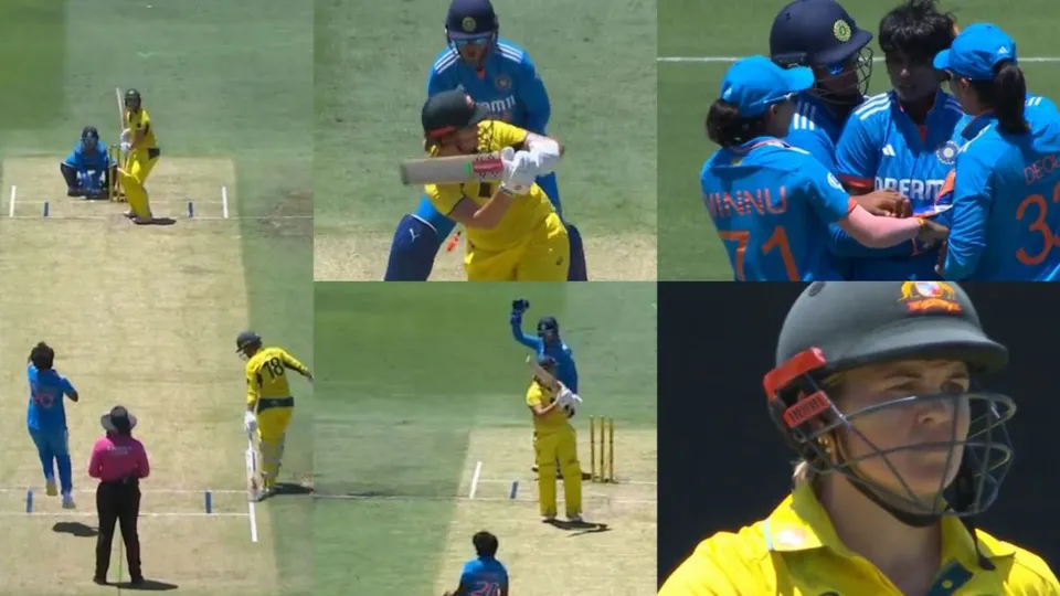 Arundhati Reddy Georgia Voll India vs Australia