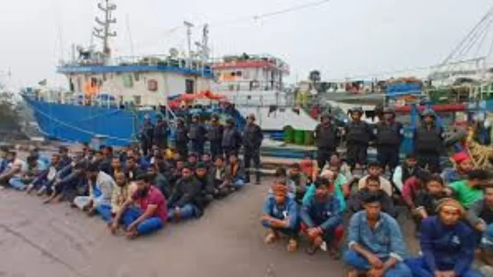 78 Bangladeshis Indian Coast Guard