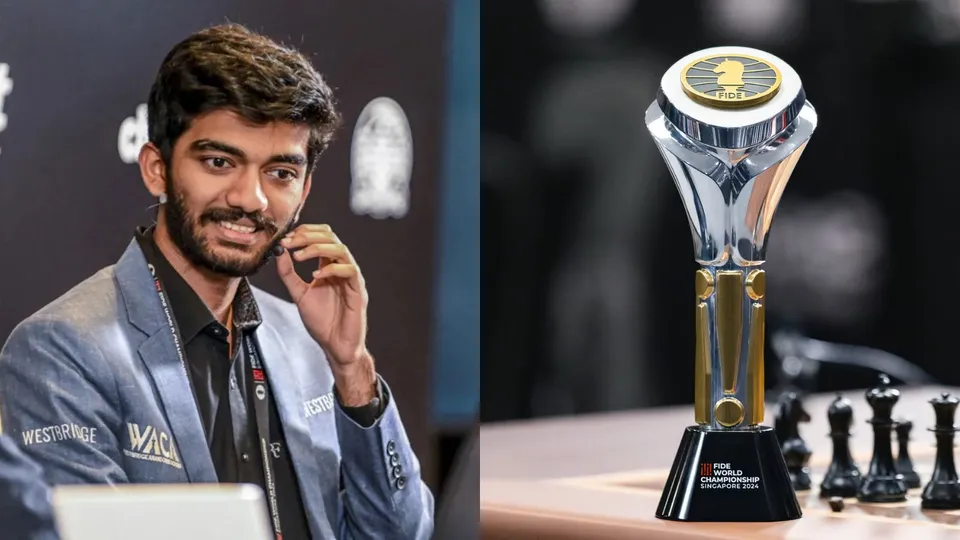 D Gukesh Chess Champion