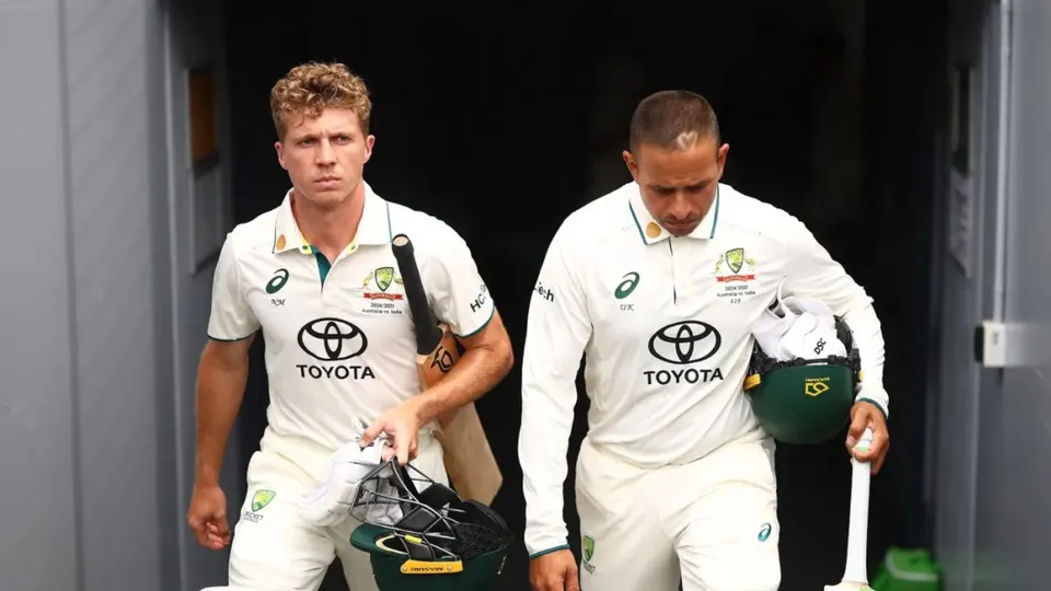 Usman Khawaja Nathan McSweeney India vs Australia