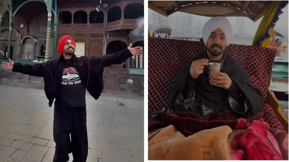 Diljit Dosanjh Kashmir