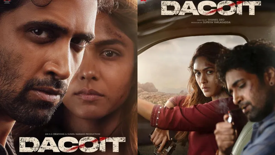 Mrunal Thakur Adivi Sesh Dacoit