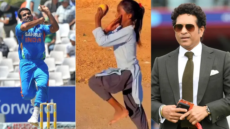 Tendulkar young girl Zaheer Khan