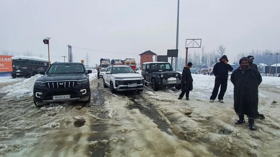 Anantnag Kashmir snowfall