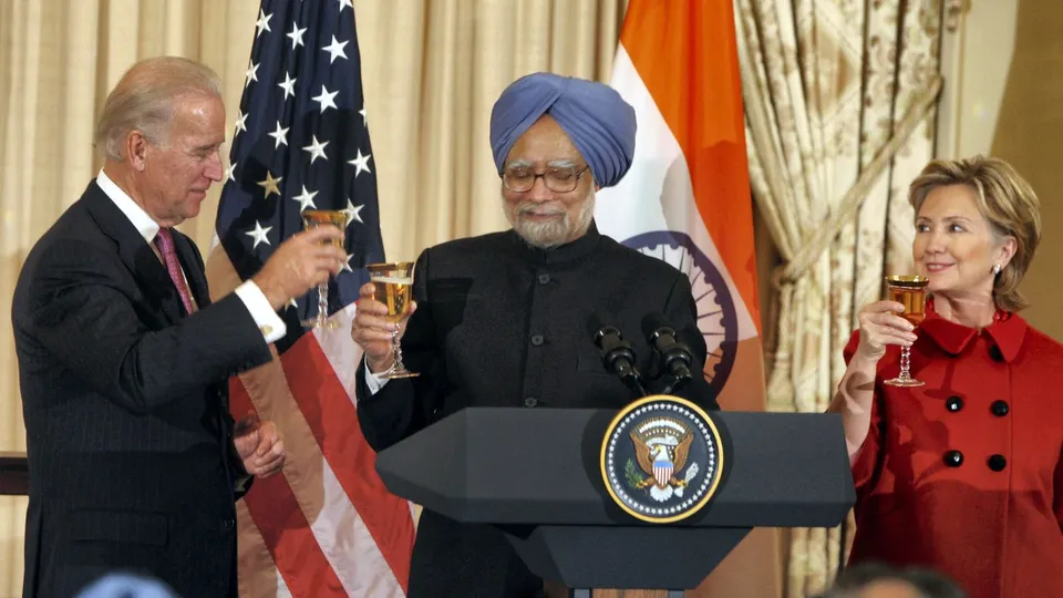Joe Biden Manmohan Singh