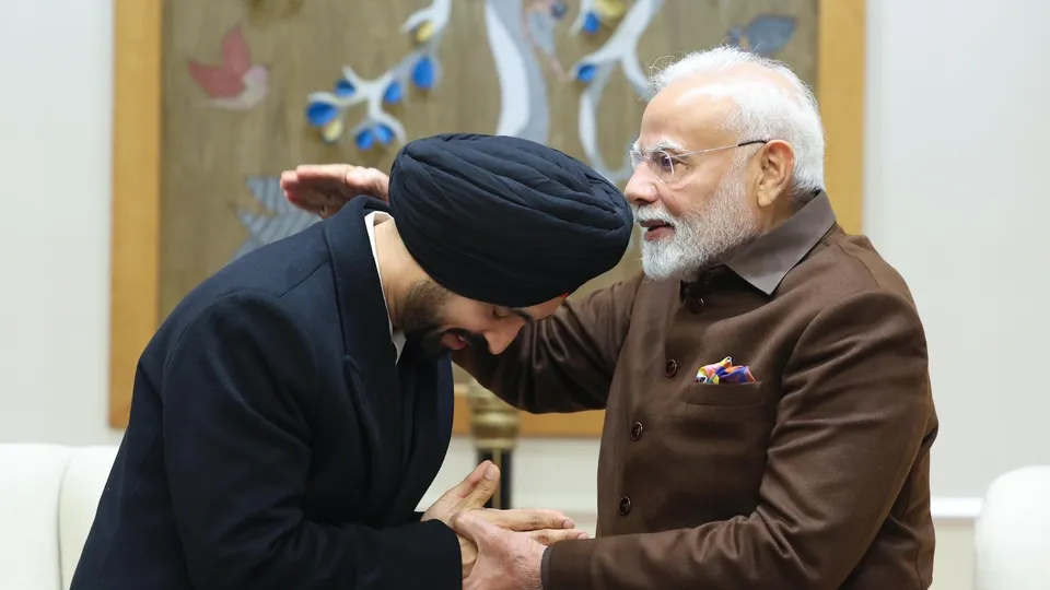 Diljit Dosanjh meets Narendra Modi on Wednesday, Jan 1, 2025.