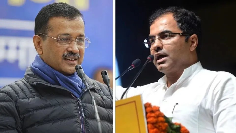 Arvind Kejriwal Parvesh Verma