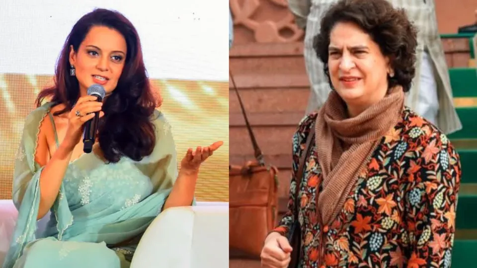 Kangana Ranaut Priyanka Gandhi