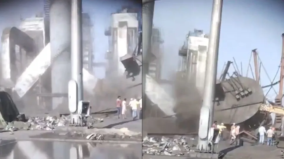 Mungeli Chimney Collapse