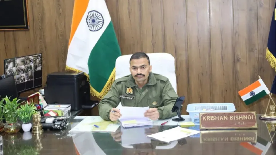 Sambhal SP Krishna Bishnoi