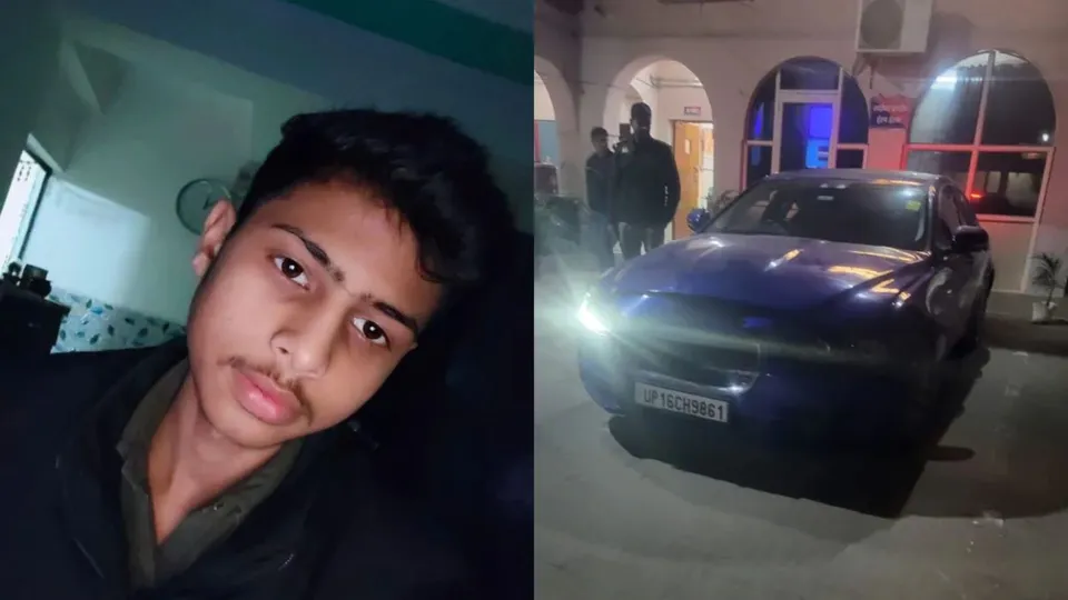 Noida Jaguar Accident