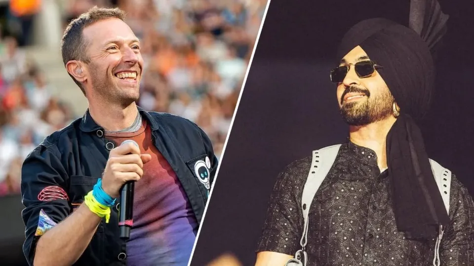 Chris Martin Diljit Dosanjh Coldplay Concert