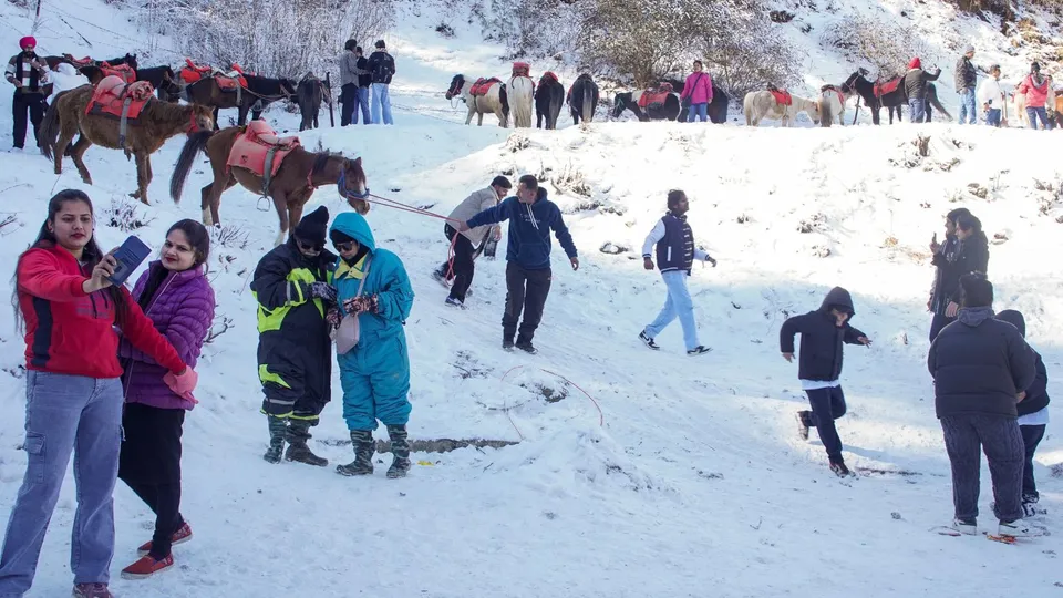 Shimla Snowfall Shimla Winters Himachal Pradesh Snowfall