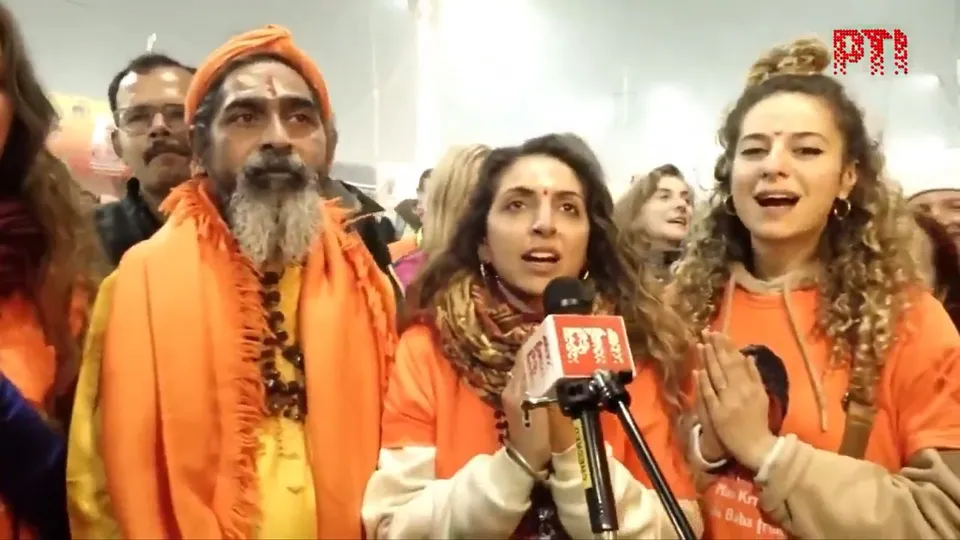 foreign tourists Maha Kumbh Mela 2025