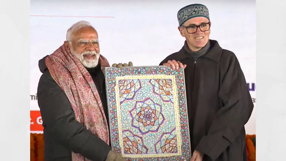 Omar Abdullah Narendra Modi Sonamarg