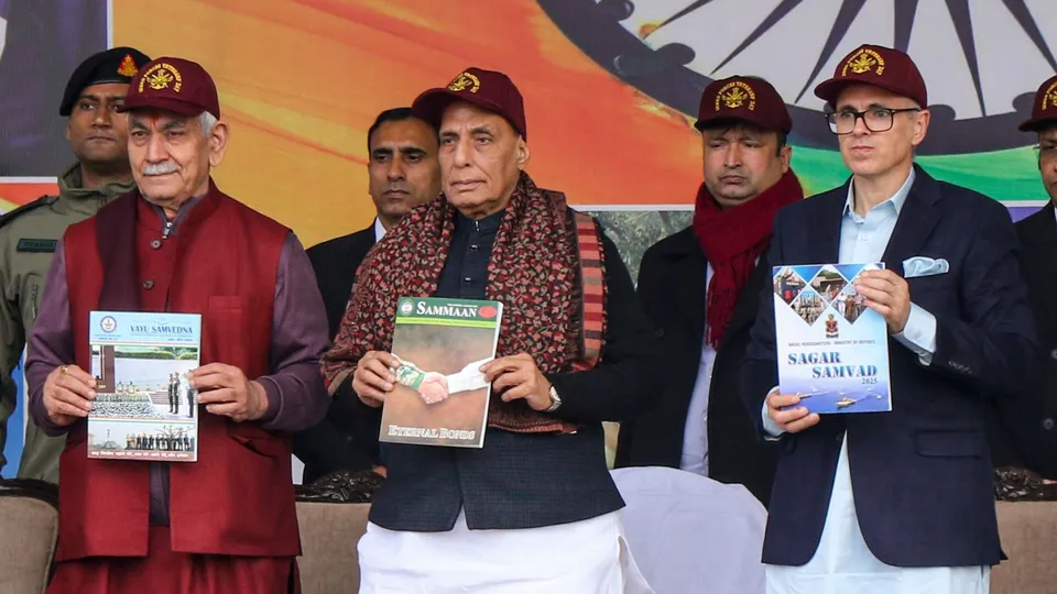 Rajnath Singh Omar Abdullah Manoj Sinha Jammu And Kashmir