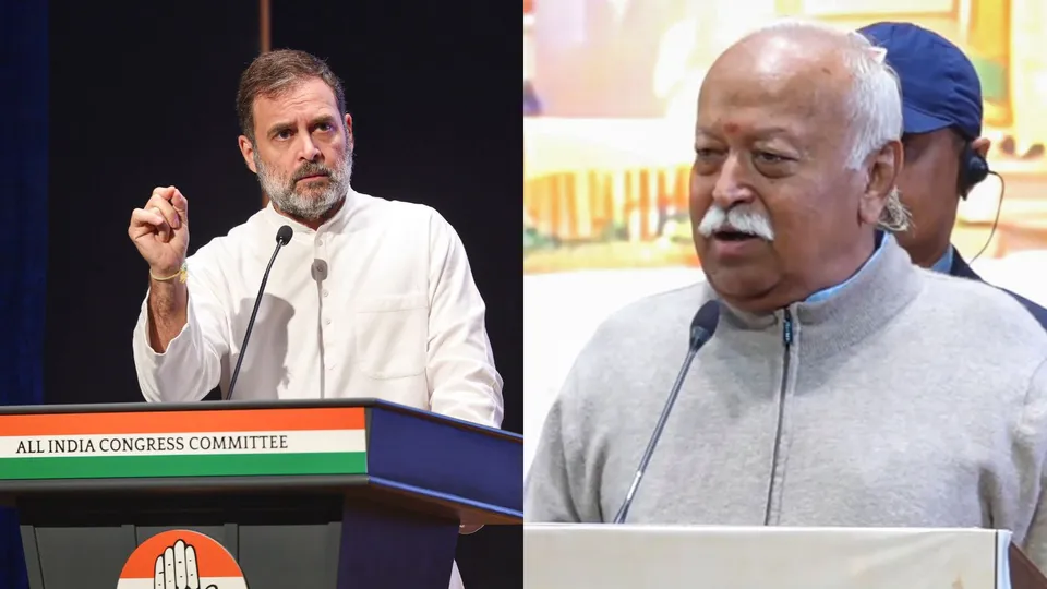 Rahul Gandhi Mohan Bhagwat