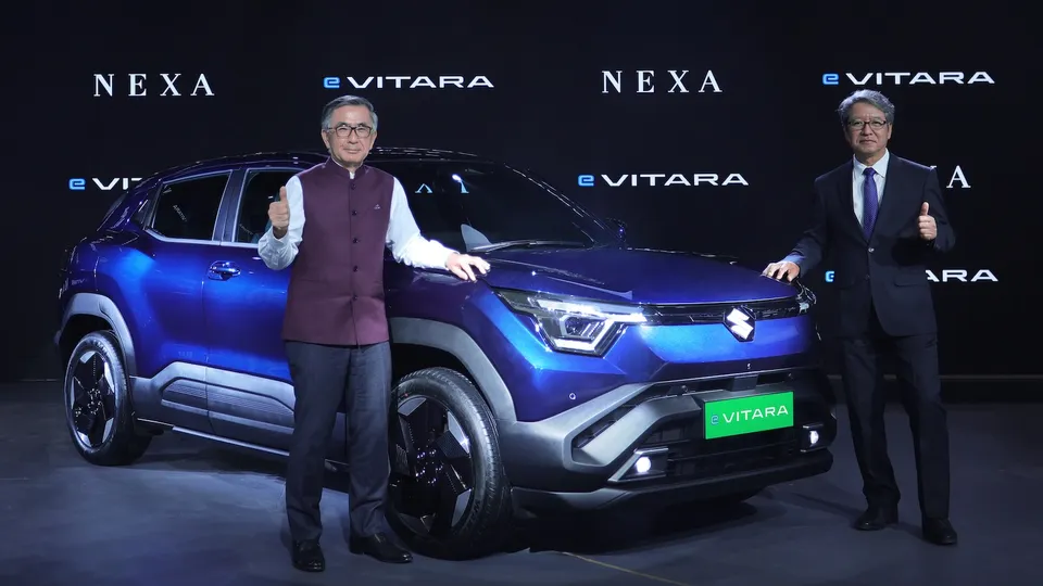 Maruti Suzuki unveils its first electric SUV - e VITARA