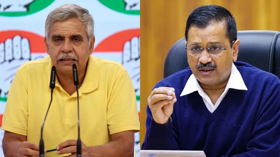 Sandeep Dikshit Arvind Kejriwal Delhi Elections