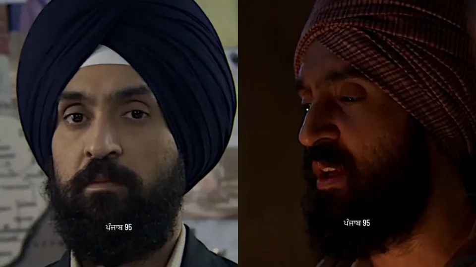 Diljit Dosanjh in Punjab 95