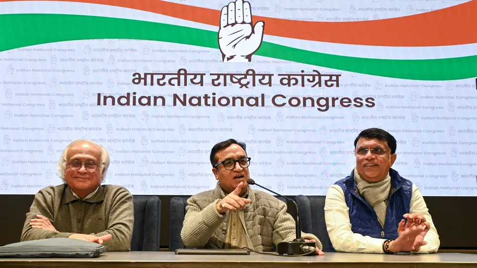 Jairam Ramesh Ajay Maken Pawan Kheda Congress
