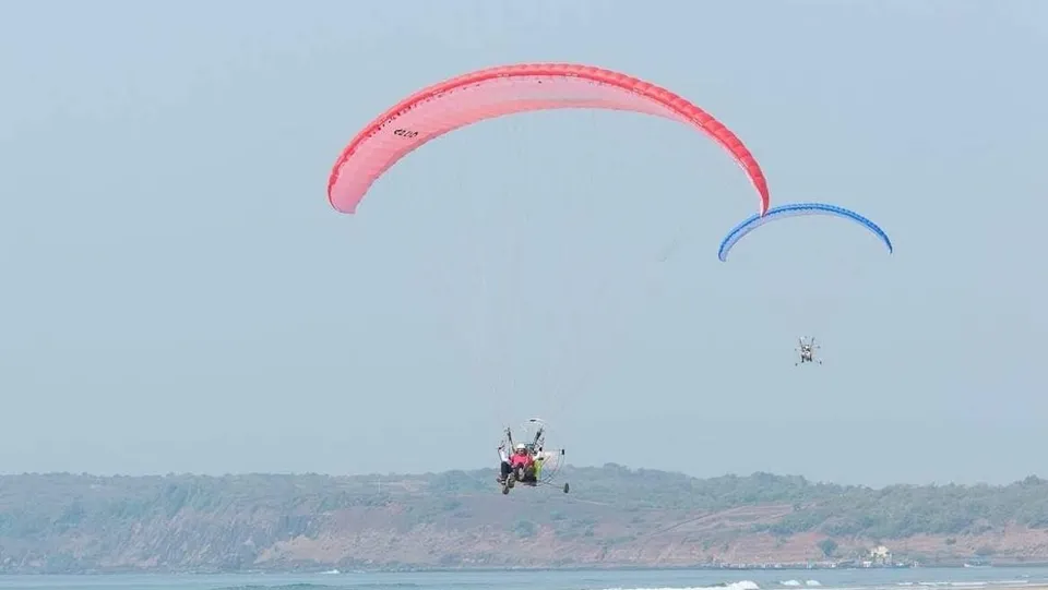 Goa paragliding