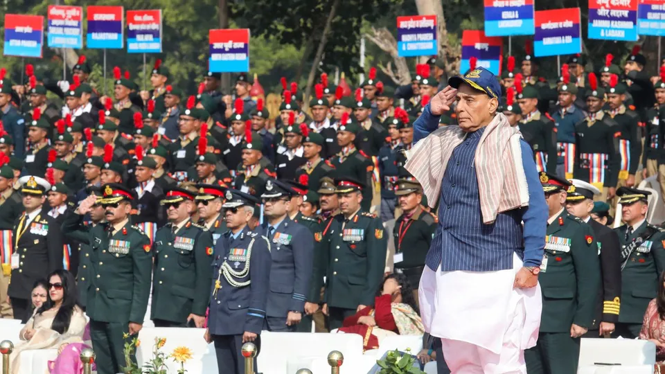 Rajnath Singh NCC Republic Day Camp