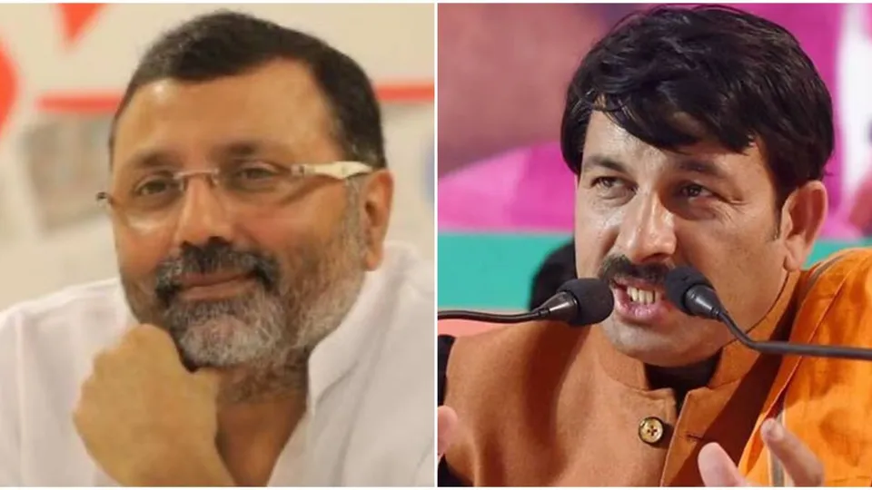 Nishikant Dubey and Manoj Tiwari