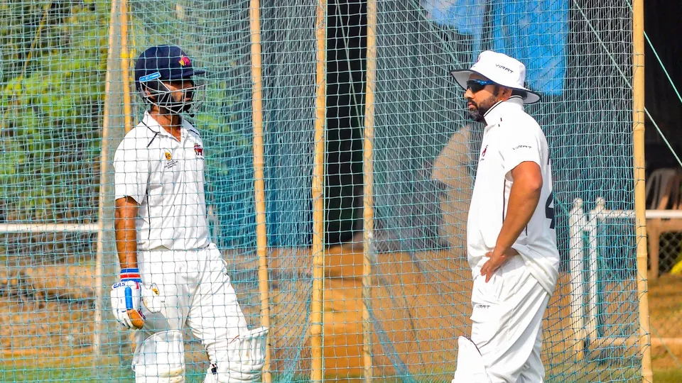 Ajinkya Rahane Rohit Sharma Mumbai Cricket Ranji Trophy