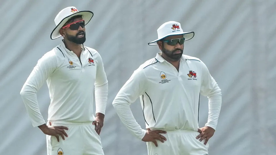 Mumbai vs Jammu and Kashmir Rohit Sharma Shreyas Iyer