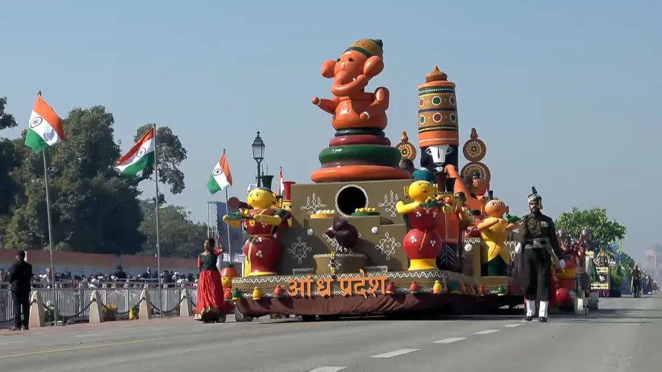 Republic day Andhra Pradesh Tableau