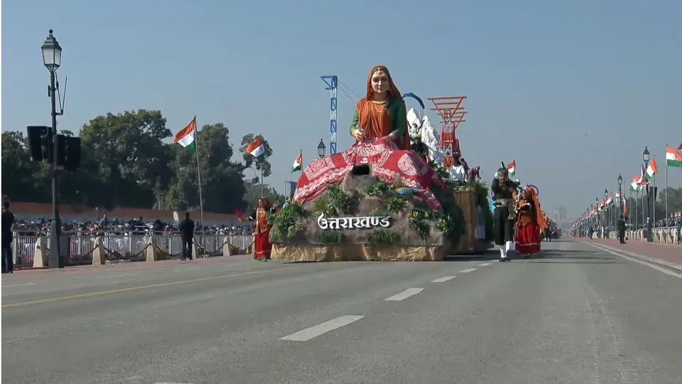 Republic Day Uttarakhand tableau