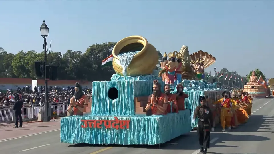 Republic Day Uttar Pradesh Tableau