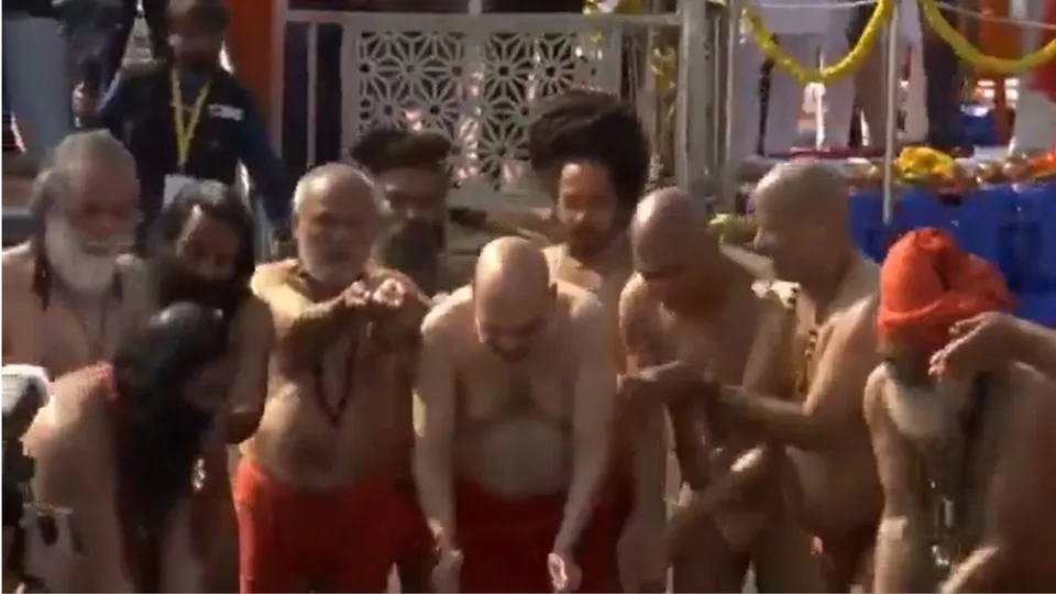 Amit Shah kumbh Mela