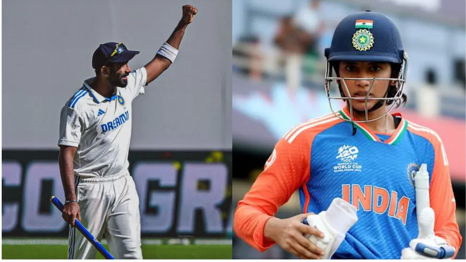 Jasprit Bumrah Smriti Mandhana ICC Player of year