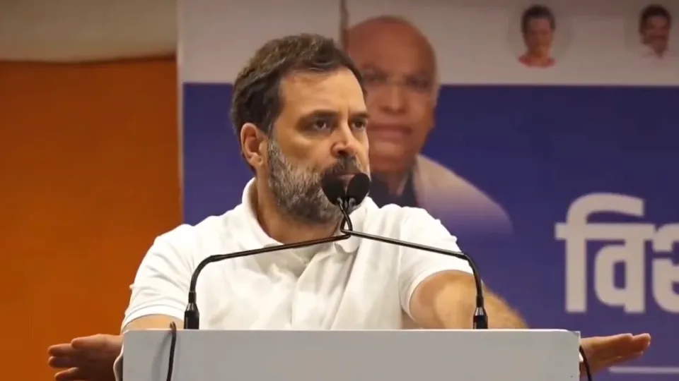 Rahul Gandhi Delhi rally