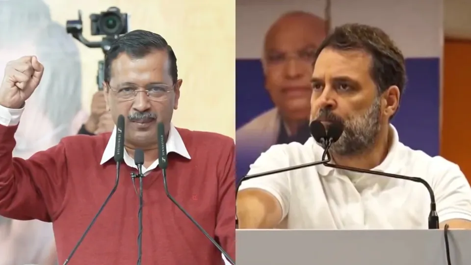 Arvind Kejriwal Rahul Gandhi