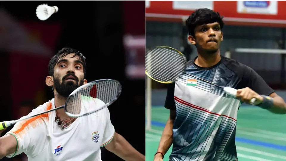 Kidambhi and Shankar badminton palyer