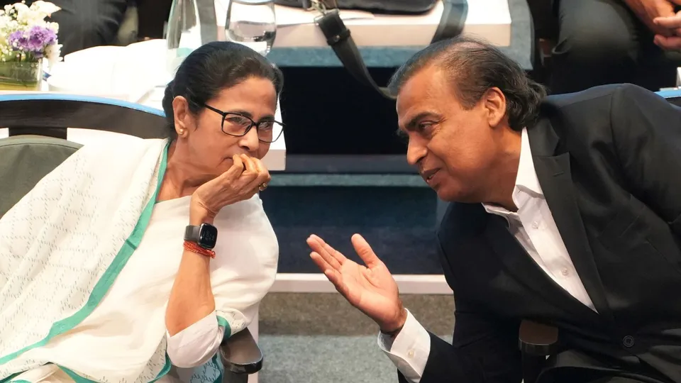 Mamata Banerjee Mukesh Ambani