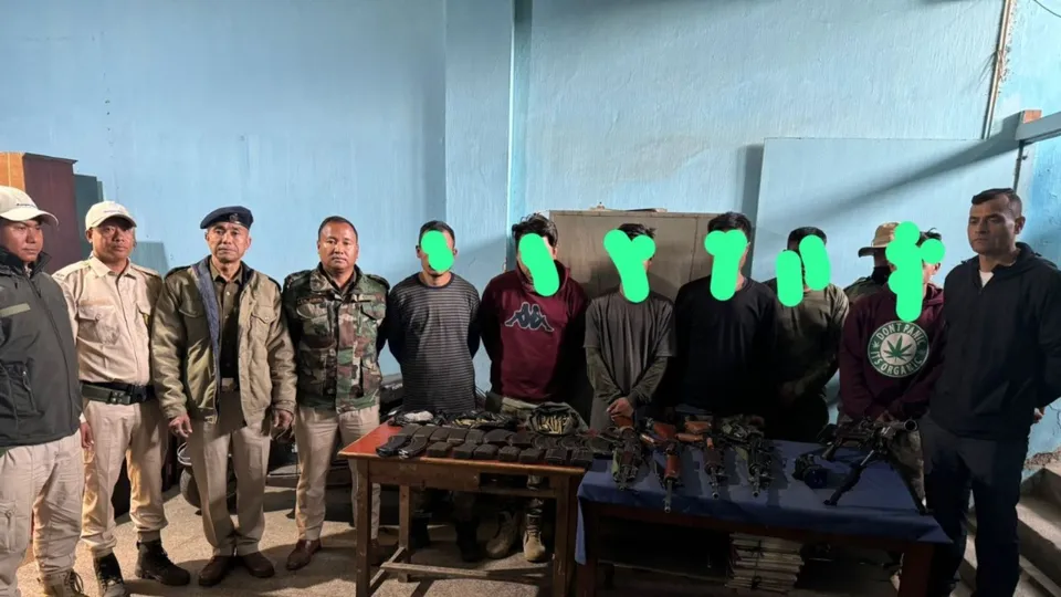 Manipur Police Militants Arrest