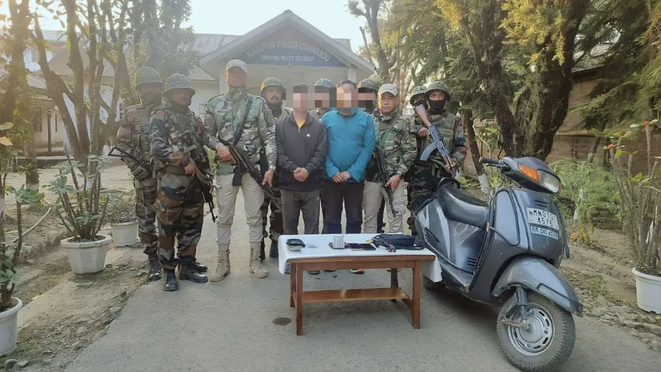 Manipur Militants Arrest Imphal