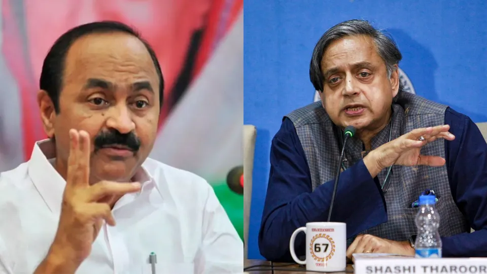 V D Satheesan Shashi Tharoor