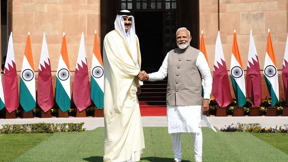 Sheikh Tamim Bin Hamad Al-Thani Narendra Modi India Qatar