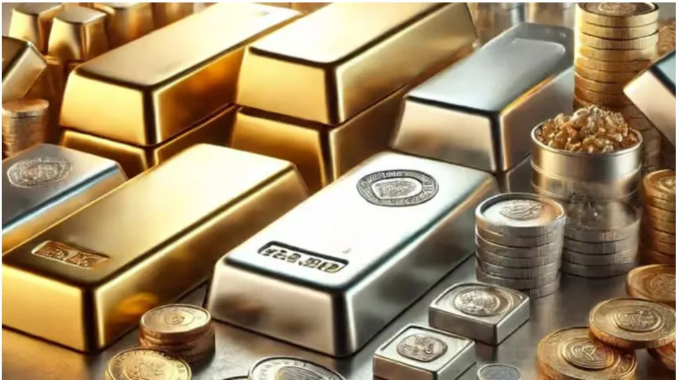 Gold silver image