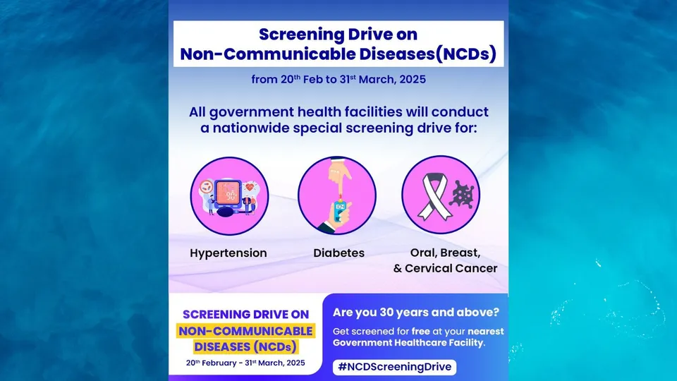 Screening campaign on Non-Communicable Diseases