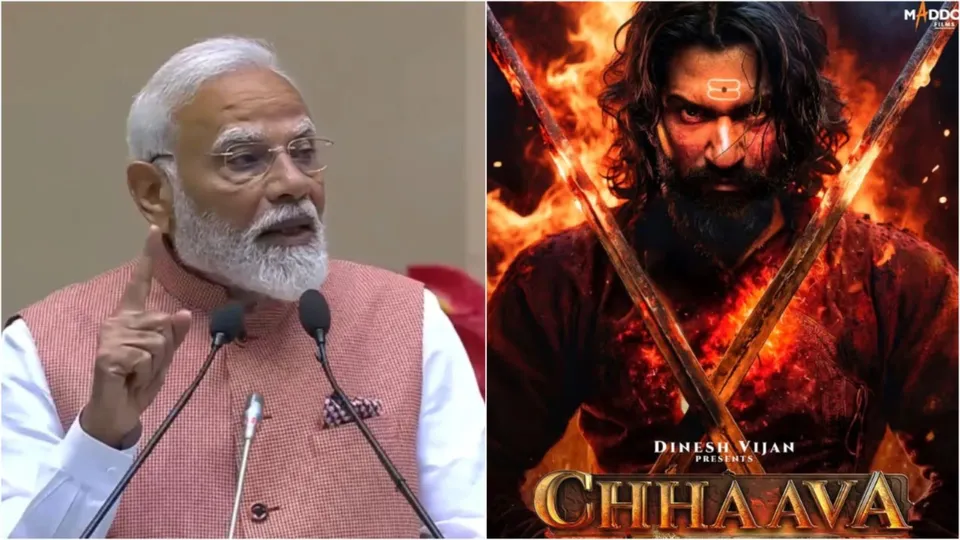 Narendra Modi Chhaava Vicky Kaushal