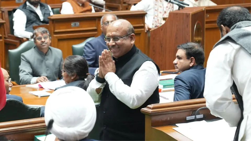 Delhi Assembly Speaker Vijender Gupta
