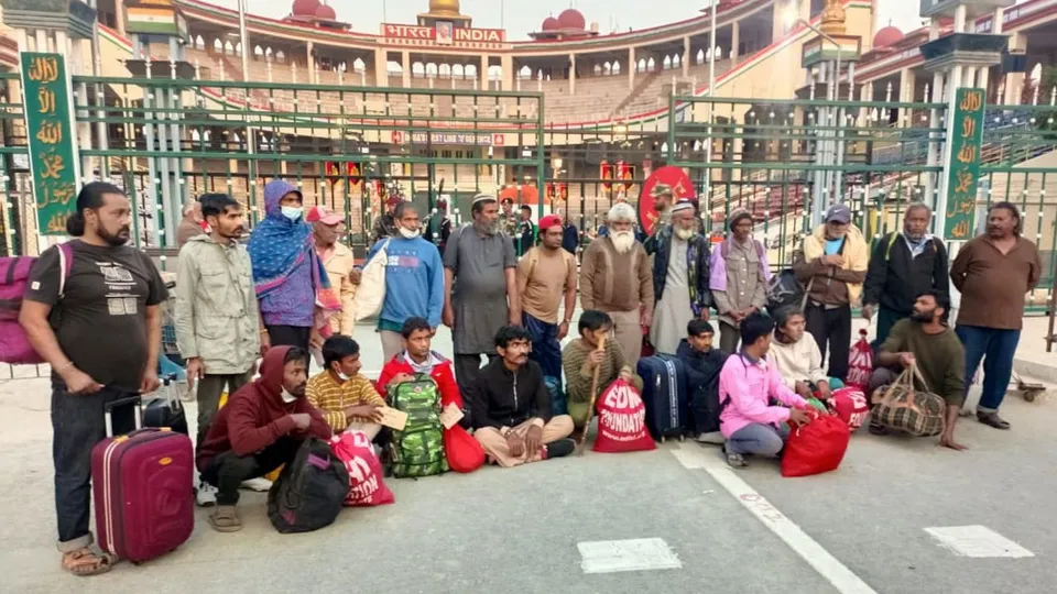 Indian fishermen released from Pakistan