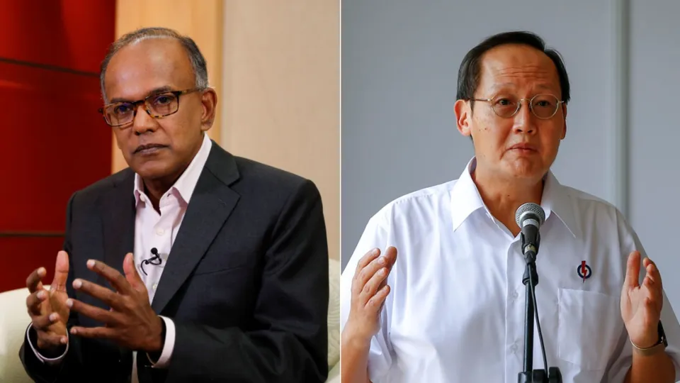 K Shanmugam Tan See Leng Bloomberg