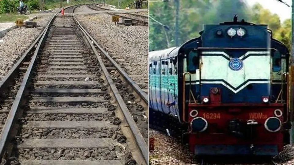 Indian Railways Track Train Accident Train Derailment